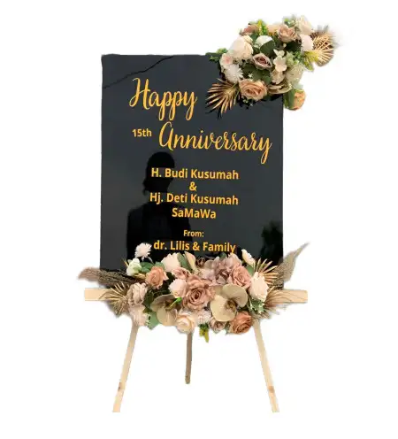 Papan Bunga Akrilik Korumba